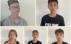 Nghệ An: Bắt giữ nhóm thanh thiếu niên trộm cắp xe máy liên tỉnh