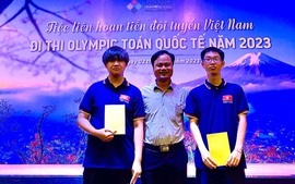 "Chàng trai vàng" Olympic Toán quốc tế Nguyễn An Thịnh: Đứng lên từ thất bại với Toán học
