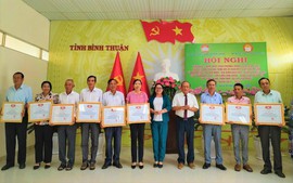 Hội Khuyến học và Mặt trận Tổ quốc Việt Nam tỉnh Bình Thuận đẩy mạnh phong trào học tập và xây dựng nông thôn mới
