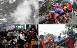 Bão DOKSURI làm 1 người chết ở Philippines, Trung Quốc nâng cảnh báo bão lên mức cao nhất
