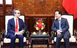 Chủ tịch nước tiếp Đại sứ, Trưởng Phái đoàn Liên minh châu Âu tại Việt Nam