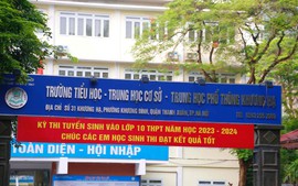 Trường trung học phổ thông công lập ở Hà Nội quá ít so với các tỉnh khác?