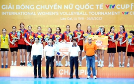 Đội tuyển Việt Nam 1 vô địch Giải bóng chuyền nữ quốc tế VTV Cup 2023