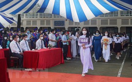 Thành phố Hồ Chí Minh: Các trường tổ chức đón năm học mới không trái với thuần phong mỹ tục