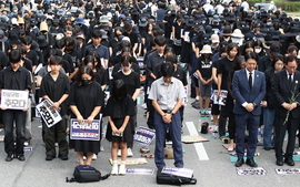 Giáo viên Hàn Quốc không bị kỷ luật sau khi đình công, tham gia biểu tình