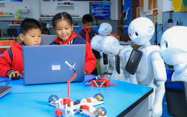 Học sinh Trung Quốc được học về AI từ cấp tiểu học và trung học