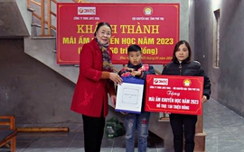 Hội Khuyến học tỉnh Phú Thọ bàn giao "Mái ấm khuyến học" tặng gia đình học sinh