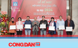 Bế mạc Hội Báo Xuân Giáp Thìn - Hà Nội 2024: Tạp chí Công dân và Khuyến học ghi dấu ấn với 2 giải thưởng ý nghĩa