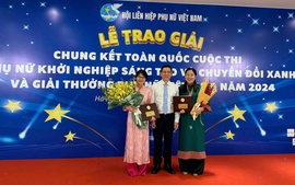 Hai nhà khoa học nữ Đại học Quốc gia Thành phố Hồ Chí Minh được vinh danh tại Giải thưởng Phụ nữ Việt Nam 2024