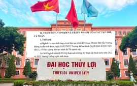 Nhiều vi phạm tại Đại học Thủy lợi