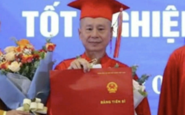 Trường Đại học Luật Hà Nội đang tiến hành hủy kết quả đào tạo, thu hồi bằng của ông Vương Tấn Việt