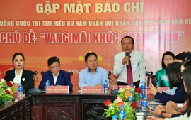 “Vang mãi khúc quân hành” - cuộc thi được kỳ vọng thể hiện đa dạng phong phú về đề tài Quân đội 