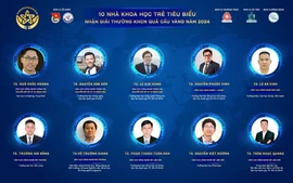 10 nhà khoa học trẻ đạt giải Quả Cầu Vàng 2024