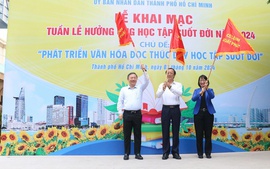 Thành phố Hồ Chí Minh kêu gọi mỗi người dân xây dựng thói quen đọc sách, tích cực học tập