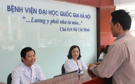 Bệnh viện Đại học Quốc gia Hà Nội được cấp phép hoạt động khám chữa bệnh nội trú