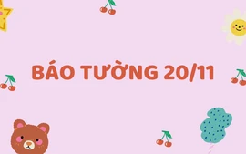 Mẫu báo tường 20/11 độc đáo và ấn tượng