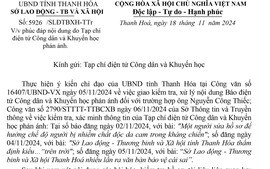 Sở Lao động - Thương binh và Xã hội Thanh Hoá đồng loã với sai phạm?