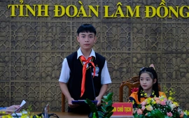 Kỳ họp Hội đồng trẻ em -  cầu nối trẻ em với lãnh đạo, các cơ quan, ban ngành tỉnh Lâm Đồng