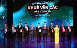 Vinh danh 9 nhà khoa học trẻ nhận Giải thưởng Khuê Văn Các năm 2024