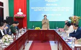 Hội Khuyến học tỉnh Sơn La đánh giá kết quả công tác khuyến học năm 2024, bàn nhiệm vụ trọng tâm năm 2025