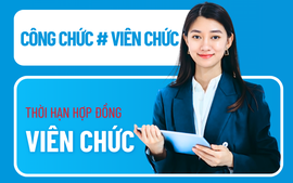 Phân biệt sự khác nhau giữa công chức và viên chức