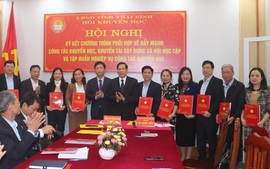 Hội Khuyến học tỉnh Thái Bình tăng cường phối hợp với các tổ chức, sở, ngành đẩy mạnh công tác khuyến học