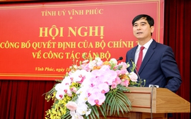 Ông Dương Văn An giữ chức Bí thư Tỉnh ủy Vĩnh Phúc