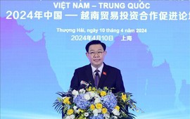 Chủ tịch Quốc hội Vương Đình Huệ gợi mở một số định hướng hợp tác thương mại Việt Nam - Trung Quốc