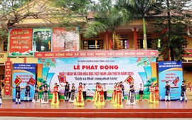 Lào Cai phát động Ngày sách và Văn hóa đọc năm 2024