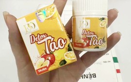 Cảnh báo sản phẩm Detox Táo hỗ trợ giảm cân chứa chất cấm