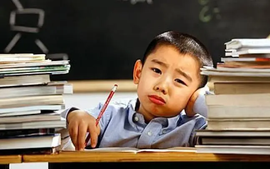 Học sinh Trung Quốc không phải thức khuya để làm bài tập về nhà