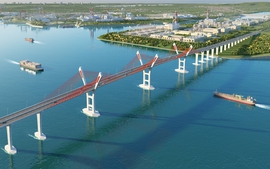 Cầu Bến Rừng gần 2.000 tỉ đồng nối Hải Phòng - Quảng Ninh sắp thông xe