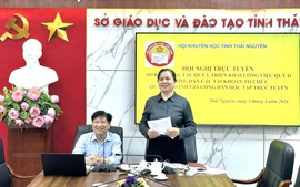 Hội Khuyến học tỉnh Thái Nguyên tháo gỡ khó khăn trong triển khai hoạt động khuyến học - khuyến tài