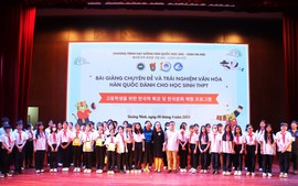 Ươm mầm Hàn Quốc học: Nhiều hoạt động hút sinh viên Việt Nam gắn với những vấn đề "nóng" tại Hàn Quốc