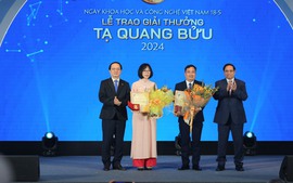 Giải thưởng Tạ Quang Bửu 2024 vinh danh 2 nhà khoa học có nghiên cứu xuất sắc