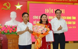 Bí thư huyện được bổ nhiệm làm Giám đốc Sở Giáo dục và Đào tạo Hà Tĩnh