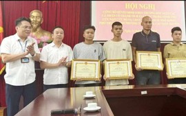 Thủ tướng gửi thư khen 4 thanh niên mưu trí, dũng cảm giải cứu các nạn nhân vụ cháy nhà trọ phố Trung Kính