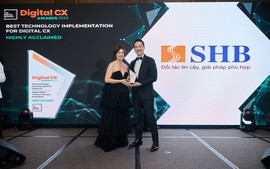 SHB giành cú đúp Giải thưởng tại DIGITAL CX AWARDS 2024