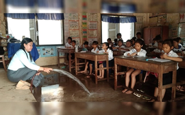 Nắng nóng kỷ lục trong 170 năm qua, Campuchia giảm giờ học ở trường