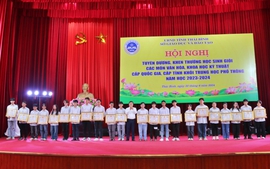 Thái Bình tuyên dương khen thưởng học sinh giỏi năm học 2023-2024