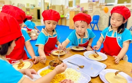 Bữa ăn trưa ở trường mầm non - tầm quan trọng với sức khoẻ học đường