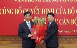 Bổ nhiệm Thượng tướng Nguyễn Duy Ngọc giữ chức Chánh Văn phòng Trung ương Đảng