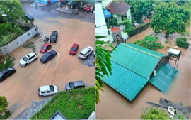 Quảng Ninh, Hải Phòng chìm trong nước, vẫn đang mưa lớn