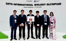 Học sinh Việt Nam đoạt 3 Huy chương vàng, 1 Huy chương Bạc Olympic Sinh học Quốc tế 2024