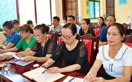 Hội Khuyến học tỉnh Sơn La tập huấn đánh giá Công dân học tập