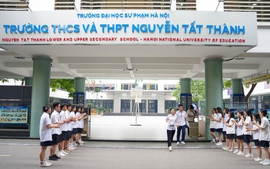 Hơn 9 điểm/môn mới đỗ lớp 10 Trường Trung học cơ sở và Trung học phổ thông Nguyễn Tất Thành