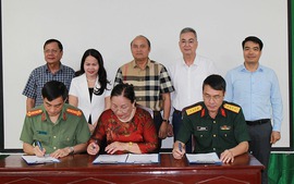 Hội Khuyến học tỉnh Bắc Giang phối hợp xây dựng học tập suốt đời trong đơn vị công an, quân đội