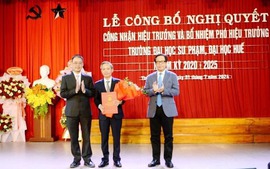 Trường đại học Sư phạm (Đại học Huế) có hiệu trưởng mới