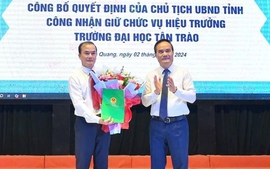 Trường Đại học Tân Trào có tân Hiệu trưởng