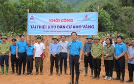 Petrovietnam khởi công tái thiết toàn bộ khu dân cư thôn Kho Vàng